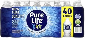 Amazon.com: Pure Life Purified Mineral Water 16.9 oz. / 40